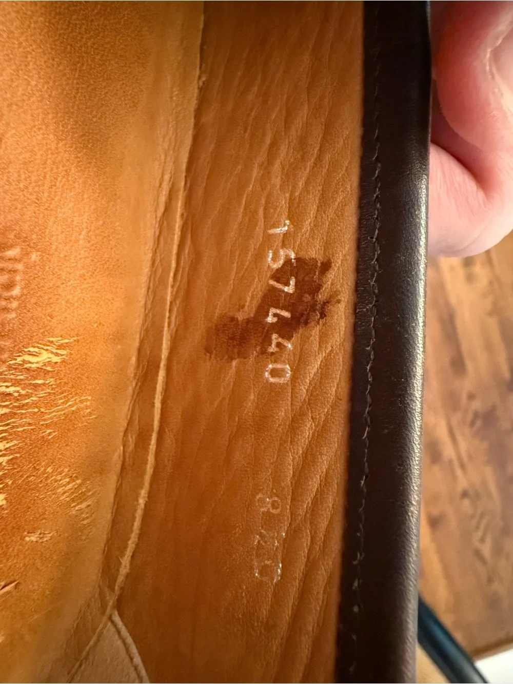 Gucci Brown Leather Horsebit Loafers 157440